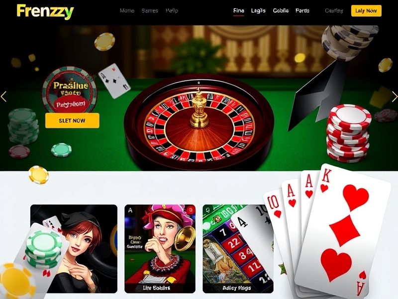 Experience the thrill of Casino Frenzy - your premier destination for exciting online casino games, exclusive bonuses, and real-money wins. Join now and dive into the world of slots, live dealer tables, and more!
